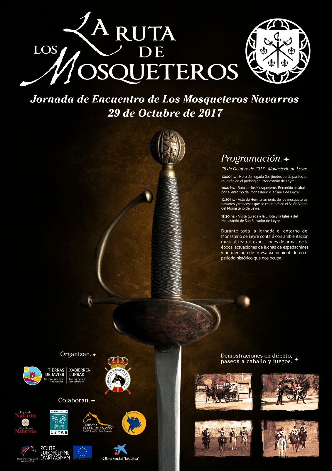 1&ordf; Jornada de encuentro de los Mosqueteros en Navarra